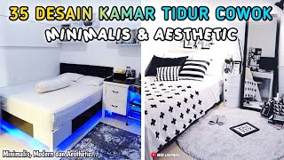 35 DESAIN KAMAR TIDUR COWOK MINIMALIS DAN AESTHETIC  LINK PEMBELIAN PRODUK ADA DI DESKRIPSI [upl. by Thorpe]