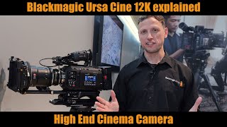 Blackmagic URSA Cine 12K explained Dynamic Range new Media [upl. by Bernat78]