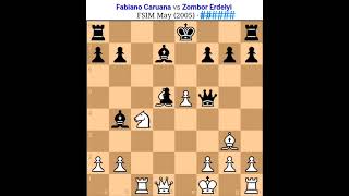 Fabiano Caruana vs Zombor Fabiano Caruana check mate in 18 movescarlsen fabianocaruana [upl. by Zacek]