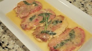 Saltimbocca di Pollo alla Romana [upl. by Naesed]