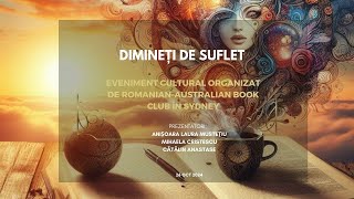 DIMINETI CU POEZII DE SUFLET ROMANIANAUSTRALIAN BOOK CLUB SYDNEY [upl. by Loralee]