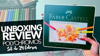 FABER CASTELL polychromos 24  Reseña en Español [upl. by Gareth]