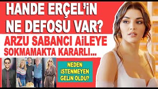 Arzu Sabancı oğlu Hakan Sabancının sevgilisi Hande Erçeli ailenin içine almadı [upl. by Veedis184]