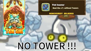 Beat the level quotSTORMCLOUD TEMPLEquot with NO TOWER  Kingdom rush kingdomrush gaming [upl. by Milicent]