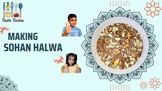 Making Sohan Halwa [upl. by Royall]