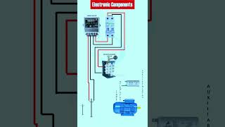 Single Phase Motor Reverse Forward Wiring Connection shots [upl. by Turoff697]