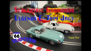 Scalextric Goodwood E Type Jags [upl. by Gnos]