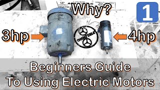 Ultimate Beginners Guide to Using Electric Motors for Makers and DIY Projects 068 [upl. by Debbi]