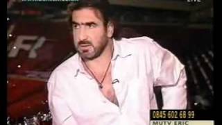 Eric Cantona gives it to Alan Hansen  Bentex Tv [upl. by Mordy]