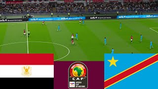 مصر vs الكونغو الديمقراطية ضربة جزاء 78 CAF 2024 Full Match  محاكاة ألعاب الفيديوPES 2021 [upl. by Oigaib]