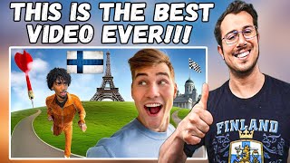 Italian Reacts to Finnish YouTubers’ Epic European Adventure 🇫🇮 Challenge Back to Finland [upl. by Rhee]