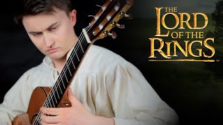 The Lord of the Rings  Concerning Hobbits Shire  Classical Guitar [upl. by Fanny]