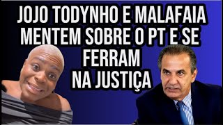 MENTIROSOS SE DANDO MAL EXTREMISTAS JOJO TODYNHO E MALAFAIA CAEM NO COLO DA JUSTIÇA [upl. by Ecnerual]