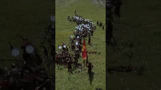 100 Rompelineas Sturgianos VS 100 Alabarderos Vlandianos en Mount and Blade 2 Bannerlord short [upl. by Ilyse]