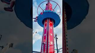 Luna Park Coney Island newyorkdiaries amusementpark 4k trend manhattan newyork youtubeshorts [upl. by Anilorak]