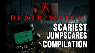 Playing This Game Was a Mistake  Blair Witch Gameplay CRAZY JUMPSCARES COMPILATION [upl. by Furey640]