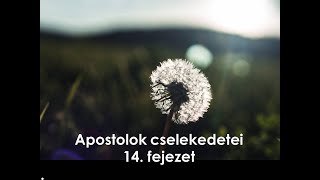 Apostolok cselekedetei 14 fejezet Folk Zsuzsa [upl. by Hinch815]