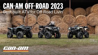 CanAm OffRoad 2023  Introducing the new Outlander and Outlander PRO [upl. by Acessej]