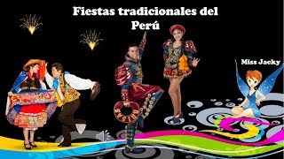 Fiestas Tradicionales del Perú [upl. by Lucey]