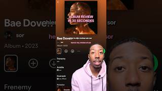 sor  ‘Bae Doven’  ALBUM REVIEW 💿🌸 dutchrap hiphop [upl. by Donald]