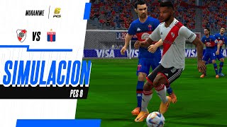 RIVER VS TIGRE PES 6 [upl. by Rekrap]