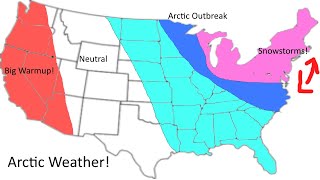 Upcoming Arctic weather Snowstorms for the Northeast Winter is finally here [upl. by Georgia]