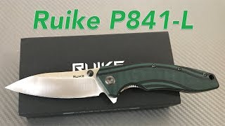 Ruike P841L linerlock flipper Knife with 14C28N Sandvik steel blade quality at a budget price [upl. by Leugim]