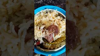 Yakhni pulao recipe 👌shortvideo foodloverviralshort cooking sortvideoyoutube recipe [upl. by Aitahs897]