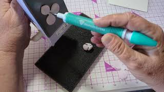 Making flowers with Crafters Companions Flower Forming Foam [upl. by Aruam10]