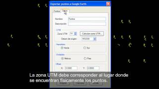 CivilCAD Exportar Puntos con el Módulo de Interfase con Google Earth™ [upl. by Anitak51]