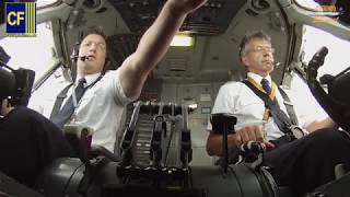 Im Cockpit mit Flugkapitän Fokko Lufthansa Cargo MD11F Abenteuer Afrika  Cockpitfilmede [upl. by Hpesojnhoj]