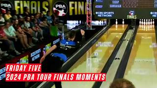 Friday Five  2024 PBA Tour Finals Moments [upl. by Innavoig]