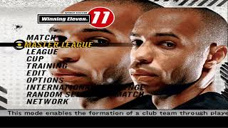 Winning Eleven 11 PS2 based on PES 6 200607 season [upl. by Adnoloy714]