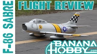 F86 Sabre JPower  Flight Review  EDF Fighter Jet [upl. by Nyrroc93]