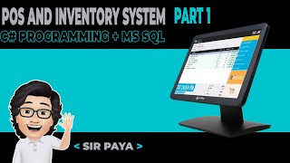 POS And Inventory System Tutorial Part 1  Flat Design Menu  Sir Paya [upl. by Yllitnahc]