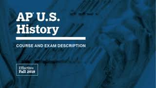 APUSH CED Tutorial [upl. by Milone]