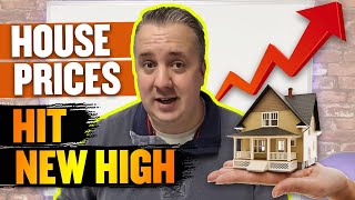 House Prices Hit RECORD High In October [upl. by Kcirdehs]