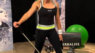 RESISTANCE BAND WORKOUT Samantha Claytons Body Blast Herbalife Fit Tips [upl. by Rowena]