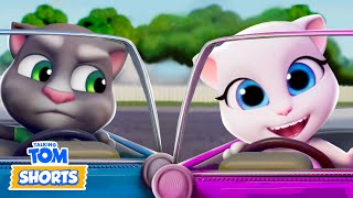 Toms Cool Rides 🚗🚤✈️ Talking Tom Shorts  Fun Cartoon Collection [upl. by Girish]