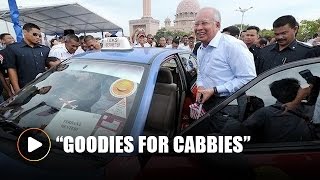 Najib reveals measures to help taxi drivers in Budget 2017 [upl. by Eladnyl]