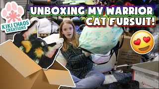 ❤️ Willowgaze fursuit unboxing  Trade with KikiChaosCreations ❤️ [upl. by Tripp891]