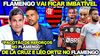 quotFLAMENGO VAI FICAR IMBATÍVEL em 2024  PACOTÃO de REFORÇOS no FLAMENGO  DE LA CRUZ e LÉO ORTIZquot [upl. by Aciretal]