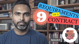 9 things you should check for in every Contract contract contractlaw requirementsofacontract [upl. by Ettenoitna]