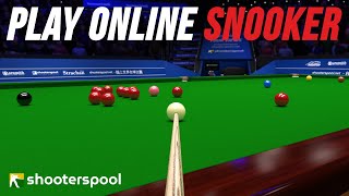 Play Online Snooker with Worldwide Players  Gameplay Shooterspool [upl. by Elletnahs558]