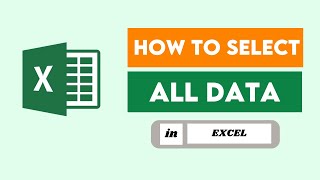 How to Select All Data in Excel Quickly By Using ShortCut Key [upl. by Cornelia203]