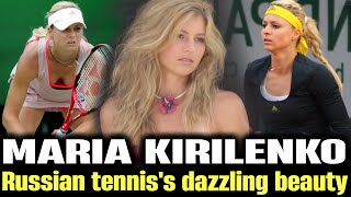 MARIA KIRILENKO The dazzling beauty of Russian tennis and the Secrets You Never Knew  MINI BIO [upl. by Nnyltiak]