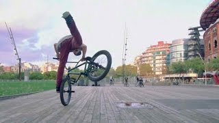 Pure Technical BMX Street Riding in Barcelona  3 Day Metro Pass [upl. by Akinad544]