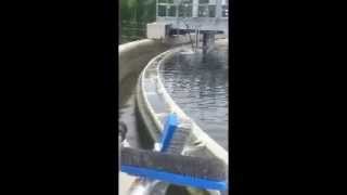 Weir Washer clarifier traveling bridge algae control water [upl. by Margaret]