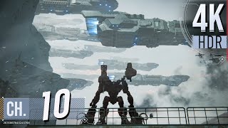 Armored Core 6 Fires of Rubicon 4K60fps HDR 100 Platinum Part 10  Steal the Survey Data [upl. by Frants]