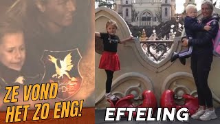 WIJ GAAN NAAR DE EFTELING MILENA MAG VOOR DE EERSTE KEER IN DE JORIS EN DE DRAAK ACHTBAAN😱🙈  263 [upl. by Nathanoj]